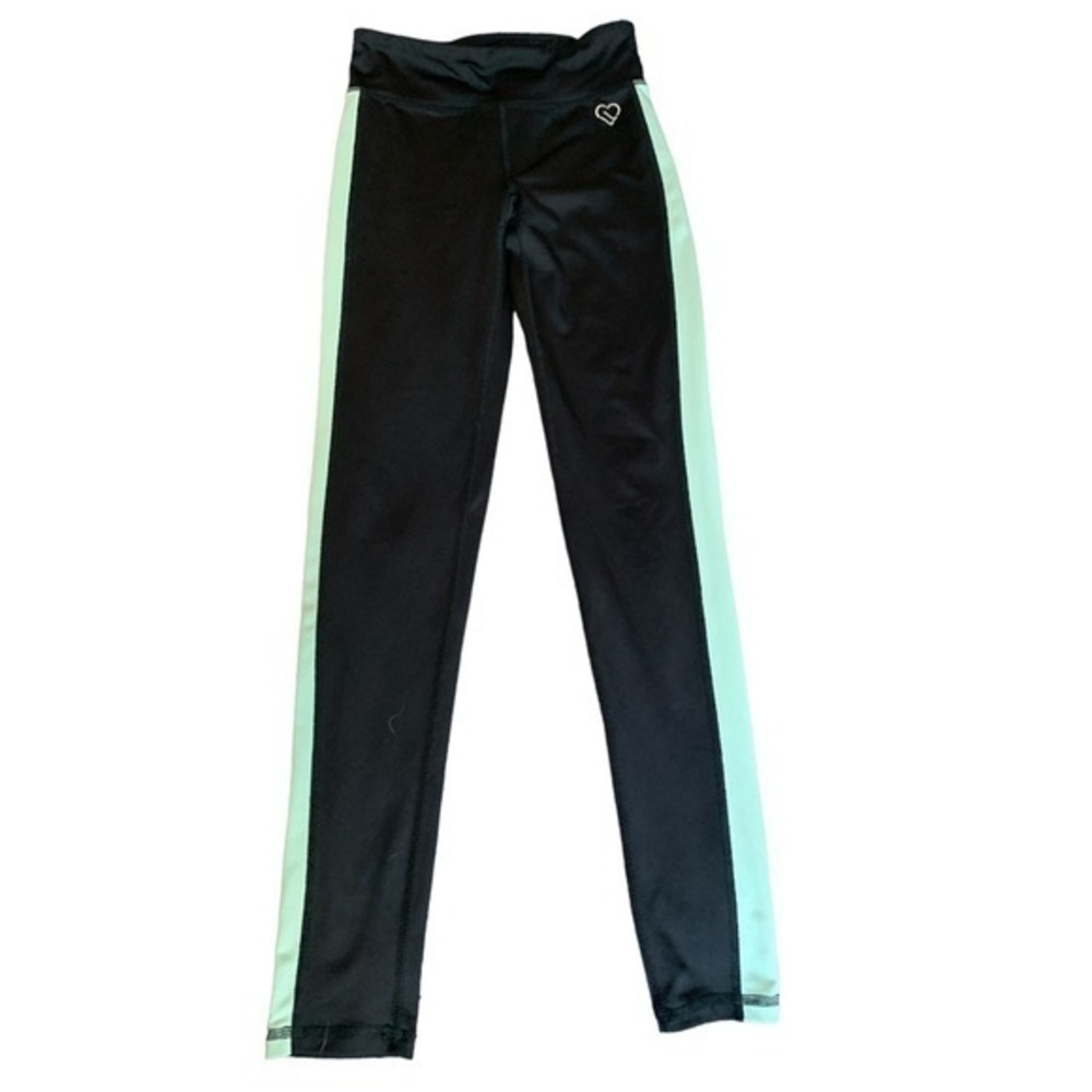 Aeropostale Live Love Dream Black Leggings Size Small GUC #2584